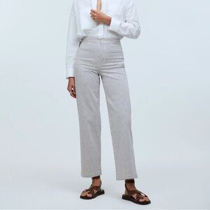 The Emmett Wide-Leg Crop Pant 27T